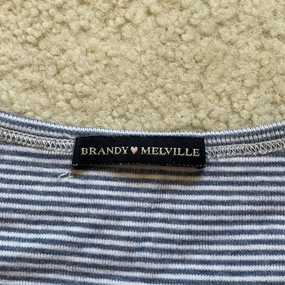 COPY - blue and white brandy t - Picture 2 of 2